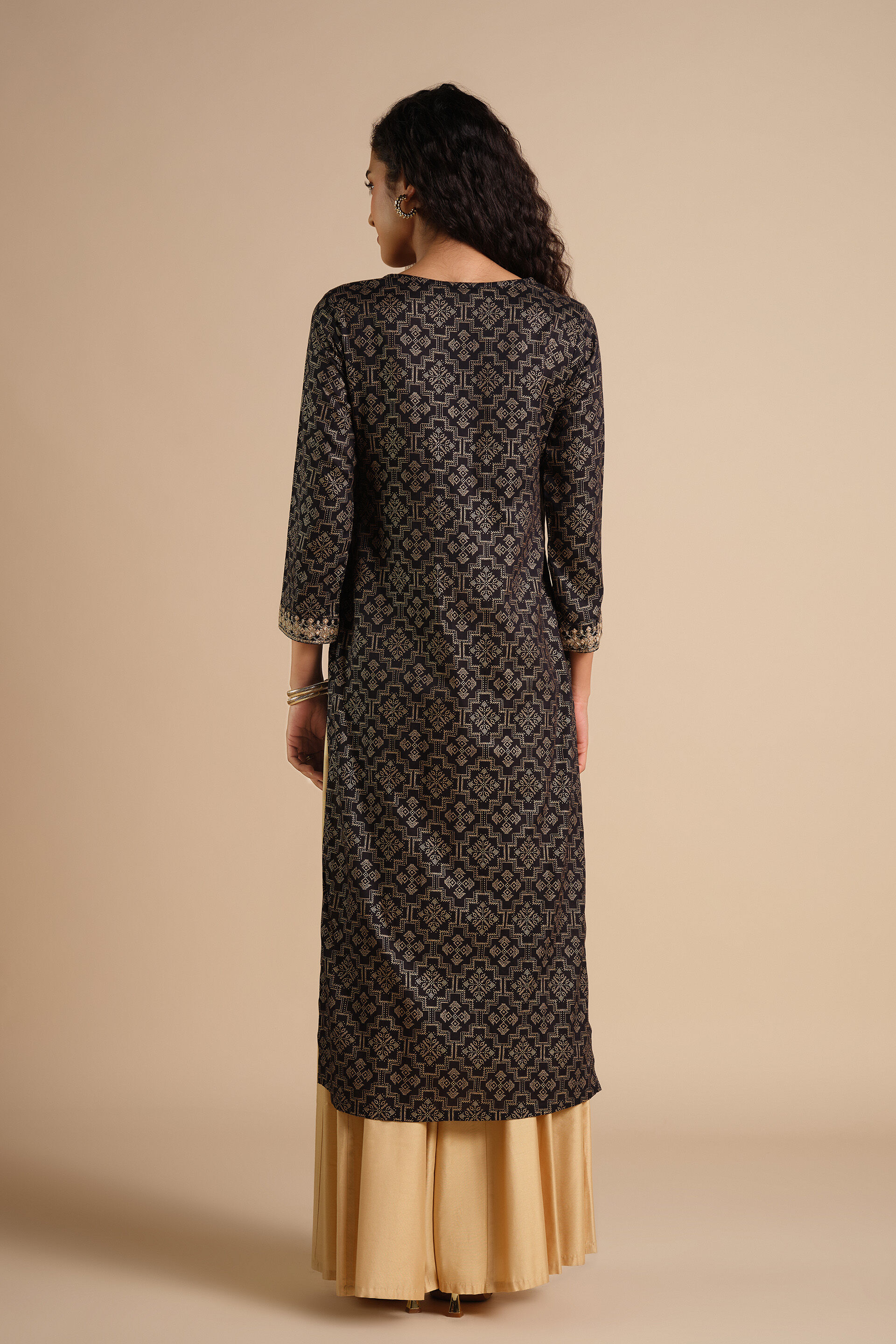 Man-mast Kurta, Black, image 6